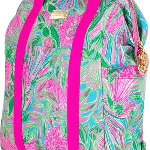 NWT LILY Pulitzer Coming In Hot Insulated Backpack Cooler - Large Capacity